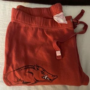 PINK - Arkansas Razorback Sweatpants